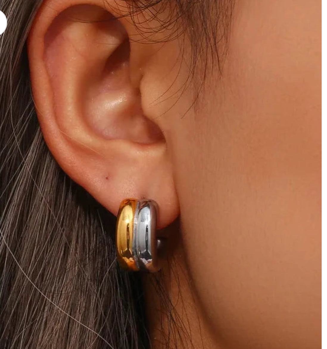 A450 ARRACADA CHICA BICOLOR